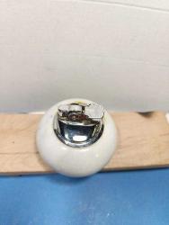 MSÇ1----MERMER KAİDELİ ESKİ GAZLI MASA ÇAKMAĞI -ÇALIŞIYOR