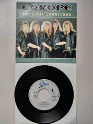 Europe  – The Final Countdown  - 1986 Hollanda  Basım  45lik Plak