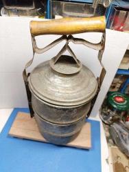 ÜÇ GÖZLÜ ANTİKA BAKIR SEFER TASI