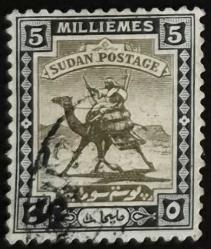 +++ SUDAN DEVELİ POSTACI       1927    5M   A - DAMGALI