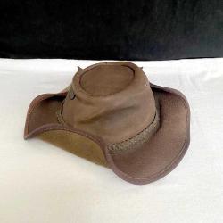 GERÇEK Maceracıların Şapkası;  Cape Union Mart-Stevenson Survivor Hamilton Vintage Deri Şapka