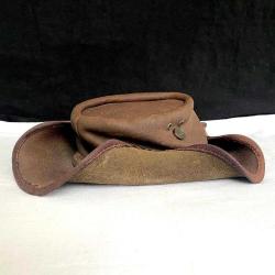 GERÇEK Maceracıların Şapkası;  Cape Union Mart-Stevenson Survivor Hamilton Vintage Deri Şapka