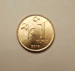 695// 1 Kuruş 2018 Çil