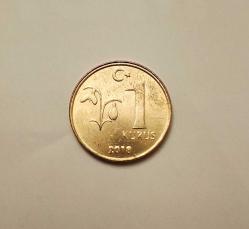 696// 1 Kuruş 2018 Çil