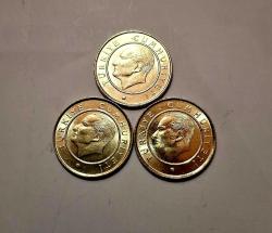 700// 10 Kuruş 3'lü set (2017,18,19) çil