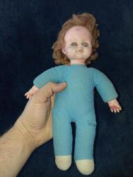 FATOŞ OYUNCAK ESKİ BEBEK 30 CM YIPRANMIS