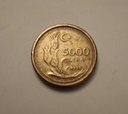 701// 5000 tl.1998 kalın