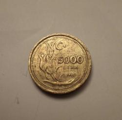 702// 5000 tl. 1995 Kalın