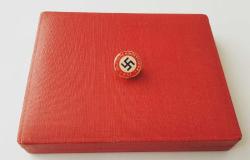 İKİNCİ DÜNYA SAVAŞI ALMANYA -  DEUTSCHE KİNDERSCHAR N.S.F NAZİ ROZETİ - MADALYA C3751