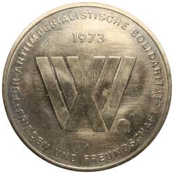 1973 DDR Berlin Dünya Gençlik Festivali Madalyası