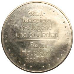 1973 DDR Berlin Dünya Gençlik Festivali Madalyası