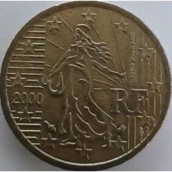 Fransa 10 euro sent, 2000 Çil