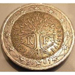 Fransa 2 euro, 2001