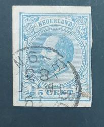 LOT.63 » HOLLANDA 1872-88 Kral III. William- antiye pulu- damgalı