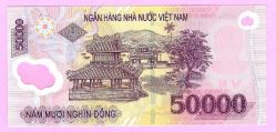 Vietnam 50000 Dong MIX YEAR Polymer UNC (TK 19 155) ÇİL