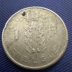 Belçika 1 Frank 1951