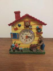 Dekoratif Alarmlı Masa Saati