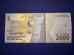 Endonezya 2000 Rupiah 2014. Çil