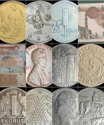 Dünya Osmanlı Cumhuriyet Kağıt ve Madeni Paraları