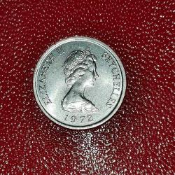 SEYŞELLER   1972   1  CENT  HATIRA FAO  SERTİFİKALI ÇİL