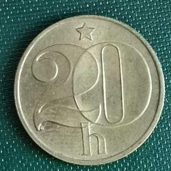 ÇEKOSLAVAKYA  1990  20 HELLER