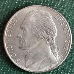 AMERİKA  2000 D    5 CENT