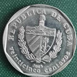 KÜBA  2008  25 CENT