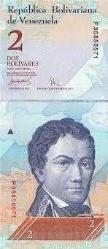 Venezuela 2 bolivar