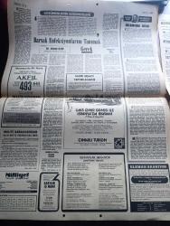 Milliyet Gazetesi - Turkish Newspaper - 14 Eylül 1980 - hayat normale döndü - Dün 12'den itibaren uçak seferleri başladı - ithalat ihracat işlemlerinde eski uygulamalar devam edecek - iş yerlerinde uygulanan grev ve lokavtlar kaldırılıyor - Devlet demiryolları'nın iç ve dış seferleri önceki akşamdan itibaren yapılmaya başladı - birçok ilde sokağa çıkma yasağı kısaltıldı ve kırsal alanlarda kaldırıldı - Samsun cezaevinde sağ ve sol tutuklu ve hükümlüler barıştı - washington'da resmi açıklama yapıldı Amerika ve Almanya ekonomik yardımı sürdürecek - yeni hükümet kurulana kadar bakanlıkları müsteşarlar yönetecek - kurbağalıdere açık kanalizasyon haline geldi fotoğraf - Yüksek Seçim kurulu Afyon Sincanlı ilçesinde bir Belediye başkanlığı seçimini durdurdu - Trakya otobüs garajında yolcular fotoğraf - Devekuşu'na mektuplar yazan Haldun Taner - Milli Güvenlik konseyinin 11 ve 12 numaralı bildirisi - Kandilli I ilk kez  Ankara'daki bir depremi saptadı - Türkiye güzellik yarışması