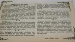 20 Haziran 2006-Orijinal Takvim Yaprağı-Doğum Günü-Söz,Nişan,Nikâh,Düğün ve Önemli Günler Hediyesi-Bizim Anadolu Takvimleri-Ayet-Hadis(En'am Suresi,162))(Sovyet Yahudilerinin İsrail'e olaylı göçü(1990))-Abad,Abide-Doğada Yaşam