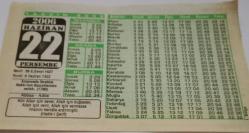 22 Haziran 2006-Orijinal Takvim Yaprağı-Doğum Günü-Söz,Nişan,Nikâh,Düğün ve Önemli Günler Hediyesi-Bizim Anadolu Takvimleri-Ayet-Hadis(Hadis-I Şerif)(Erzurumlu ibrahim Hakkı'mın Hazretlerinin vefatı.(1780))-Abbas - Adile-Sultan İkinci Süleyman-Bill Gates