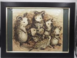 ŞAKİR GÖKÇEBAĞ  ŞAHESER TABLOSU