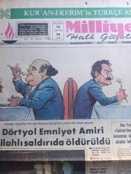 Milliyet Gazetesi - Turkish Newspaper - 31 Temmuz 1980 - Süleyman Demirel ve Bülent Ecevit karikatür çizen Bedri Koraman - Dörtyol emniyet amiri silahlı saldırıda öldürüldü - kaçırılan hasankeyf bucağı belediye başkanının şoförü ölü olarak bulundu - Ayasofya'nın Hünkar mahfelinde Kadir gecesi namaz kılınacak fotoğraf - partilerarası  komisyon 2 yasa tasarısında anlaştı - Filistin Kurtuluş örgütü temsilcisi Abu Fıraz Türkiye'den İsrail konusunda daha ileri adımlar bekliyoruz - Silahlı kuvvetlerin İhsan Sabri Cağlayangil'e uyarı mektubu verdiği yolundaki haberler yalanlandı - Süleyman Demirel genç subayların Atatürk ilkelerine bağlı çalışacaklarına inanıyorum - İstanbul Belediye Başkanı Aytekin Kotil - İstanbul Üniversitesi fen fakültesi dekanlığına Profesör Ahmet Yüksel Özemre seçildi - Zülfü Livaneli için Alman TV'si program yaptı fotoğraf - Tele Pano yazan Erman Şener - televizyonda bugün - Latin Amerika'dan örnekler yazan Sami Kohen - Star deterjan - MSP'li Şevket Kazan