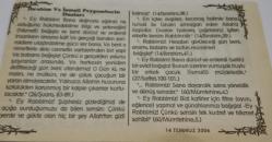 14 Temmuz 2006-Orijinal Takvim Yaprağı-Doğum Günü-Söz,Nişan,Nikâh,Düğün ve Önemli Günler Hediyesi-Bizim Anadolu Takvimleri-Ayet(Hz.Ali (r.a.))-(Fransa'da ihtilal oldu.(1789)-Abdulkerim - Betül-İbrahim ve İsmail Peygamber'in Duaları