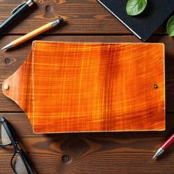 %100 El Yapımı Hakiki Deri A5 Defter/Ajanda Kılıfı Organizer