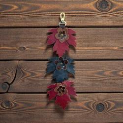 El Yapımı Deri Çanta Süsü 7