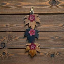 El Yapımı Deri Çanta Süsü 5