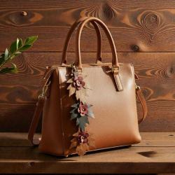 El Yapımı Deri Çanta Süsü 5