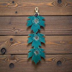 El Yapımı Deri Çanta Süsü 4