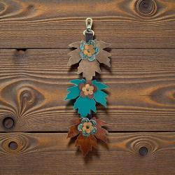 El Yapımı Deri Çanta Süsü 3