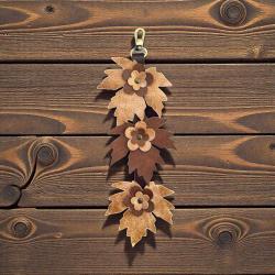 El Yapımı Deri Çanta Süsü 1