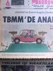 Milliyet Gazetesi - Turkish Newspaper - 24 Temmuz 1980 - TBMM'de anarşi ve terör ele alındı - Süleyman Demirel ve Bülent Ecevit bugün Çankaya'da bir araya gelecek - Milli Selamet Partisi Konya parlamentelerleri ülkücüler Konya'da terör estiriyor - Süleyman Demirel ve Bülent Ecevit demokrasi karikatür çizen Bedri Koraman - DİSK'e bağlı işçiler bazı yerlerde işi bıraktılar - öldürülen polis Bayram Yılmaz'ın eşi ve arkadaşları ağlıyor Fotoğrafı - İstanbul ve Elazığ'da 2 polis öldürüldü - Kahyalar yerine memurlar görev alacak fotoğraf - Kemal Türkler'in öldürülmesi ile ilgili kovuşturma Bakırköy savcısı tarafından yürütülüyor - İngiliz basını Türkiye'de iç savaş tehlikesinden bahsediyor - ulusal eğitim politikası ve öğretmen yazan M. İskender Özturanlı - öğretmenler Birliği yasası - eğitim politikası yok - durumu nasıl görüyorlar yazan Sami Kohen - Kapa eleman arıyor - 100 çocuğun 1980-1981 yılı eğitim giderleri Lux güzellik sabunundan - Sayın liderler -3 yıl süreli vadeli tahvile %32 faiz