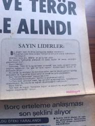 Milliyet Gazetesi - Turkish Newspaper - 24 Temmuz 1980 - TBMM'de anarşi ve terör ele alındı - Süleyman Demirel ve Bülent Ecevit bugün Çankaya'da bir araya gelecek - Milli Selamet Partisi Konya parlamentelerleri ülkücüler Konya'da terör estiriyor - Süleyman Demirel ve Bülent Ecevit demokrasi karikatür çizen Bedri Koraman - DİSK'e bağlı işçiler bazı yerlerde işi bıraktılar - öldürülen polis Bayram Yılmaz'ın eşi ve arkadaşları ağlıyor Fotoğrafı - İstanbul ve Elazığ'da 2 polis öldürüldü - Kahyalar yerine memurlar görev alacak fotoğraf - Kemal Türkler'in öldürülmesi ile ilgili kovuşturma Bakırköy savcısı tarafından yürütülüyor - İngiliz basını Türkiye'de iç savaş tehlikesinden bahsediyor - ulusal eğitim politikası ve öğretmen yazan M. İskender Özturanlı - öğretmenler Birliği yasası - eğitim politikası yok - durumu nasıl görüyorlar yazan Sami Kohen - Kapa eleman arıyor - 100 çocuğun 1980-1981 yılı eğitim giderleri Lux güzellik sabunundan - Sayın liderler -3 yıl süreli vadeli tahvile %32 faiz