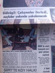 Milliyet Gazetesi - Turkish Newspaper - 22 Temmuz 1980 - Süleyman Demirel ve Bülent Ecevit karikatür çizen Bedri Koraman - Bülent Ecevit onarım hükümeti bir an önce kurulmalıdır - Süleyman Demirel anarşiye karşı liderleri işbirliğine çağırdı -  Nihat Erim'in cenazesi devlet töreni ile bugün kaldırılıyor - Çanakkale milletvekili Ahmet Nihat Akay Adalet Partisinden istifa etti - İçişleri Bakanı Mustafa Gülcügil Vali ve emniyet müdüründen bilgi aldı - Turgut Özal durmadan hesap yaptı fotoğraf - OECD ile borç erteleme görüşmeleri bugün başlıyor - Trabzon'da kurşunlanarak öldürülmüş TÖB DER bir öğretmenin cesedi bulundu - Aksaray geçidi hazır ama iş dükkancılara kaldı fotoğraf - Humeyni İran'ın dışı açılan tüm kapılarını kapatmasını istedi - el kırma edebiyatı yazan Mümtaz Soysal - MSP Genel Başkan yardımcısı Fehmi Cumalıoğlu MSP'nin kuracağı hükümeti AP Ve CHP dıştan desteklemeli - yeni bir erteleme şekli yazan Emin Çölaşan - hisse senedi tahvil ve bankerler