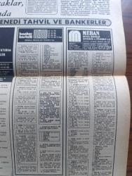 Milliyet Gazetesi - Turkish Newspaper - 22 Temmuz 1980 - Süleyman Demirel ve Bülent Ecevit karikatür çizen Bedri Koraman - Bülent Ecevit onarım hükümeti bir an önce kurulmalıdır - Süleyman Demirel anarşiye karşı liderleri işbirliğine çağırdı -  Nihat Erim'in cenazesi devlet töreni ile bugün kaldırılıyor - Çanakkale milletvekili Ahmet Nihat Akay Adalet Partisinden istifa etti - İçişleri Bakanı Mustafa Gülcügil Vali ve emniyet müdüründen bilgi aldı - Turgut Özal durmadan hesap yaptı fotoğraf - OECD ile borç erteleme görüşmeleri bugün başlıyor - Trabzon'da kurşunlanarak öldürülmüş TÖB DER bir öğretmenin cesedi bulundu - Aksaray geçidi hazır ama iş dükkancılara kaldı fotoğraf - Humeyni İran'ın dışı açılan tüm kapılarını kapatmasını istedi - el kırma edebiyatı yazan Mümtaz Soysal - MSP Genel Başkan yardımcısı Fehmi Cumalıoğlu MSP'nin kuracağı hükümeti AP Ve CHP dıştan desteklemeli - yeni bir erteleme şekli yazan Emin Çölaşan - hisse senedi tahvil ve bankerler