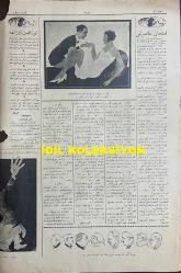 Osmanlıca Akbaba Mizah Dergisi-Gazetesi, Orijinal Dönem Basım, (Ottoman Magazine-Newspaper) - 22 Ağustos 1927 - Sayı: 490 - Karikatür: Halk Fırkası, İntihabat Meydanında Tek Başına Yarış Ediyor... 