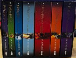 HARRY POTTER 7 KİTAP SET * Felsefe Taşı, Sırlar Odası, Azkaban Tutsağı, Ateş Kadehi, Zümrüdüanka Yoldaşlığı, Melez Prens, Ölüm Yadigarları (Kutulu)