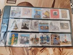 PUL18----KARIŞIK DÜNYA ÜLKELERİ PUL LOTU--18 ADET