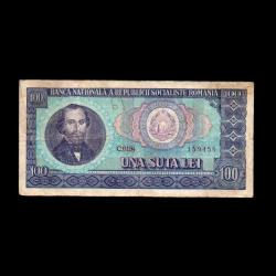 ROMANYA (1966)  - 100 Lei (T-ÇT 6,5/10)