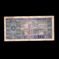 ROMANYA (1966)  - 100 Lei (T-ÇT 6,5/10)